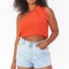 Show Me Your Mumu Heyday One Shoulder Top ~ Bellini New Mu
