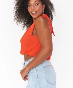 Show Me Your Mumu Heyday One Shoulder Top ~ Bellini New Mu