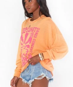 Show Me Your Mumu James Sweatshirt ~ Sunray Graphic New Mu