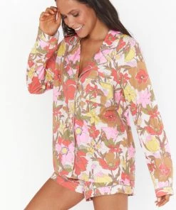 Show Me Your Mumu Favorite PJ Set ~ Far Out Floral Knit