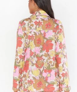 Show Me Your Mumu Favorite PJ Set ~ Far Out Floral Knit