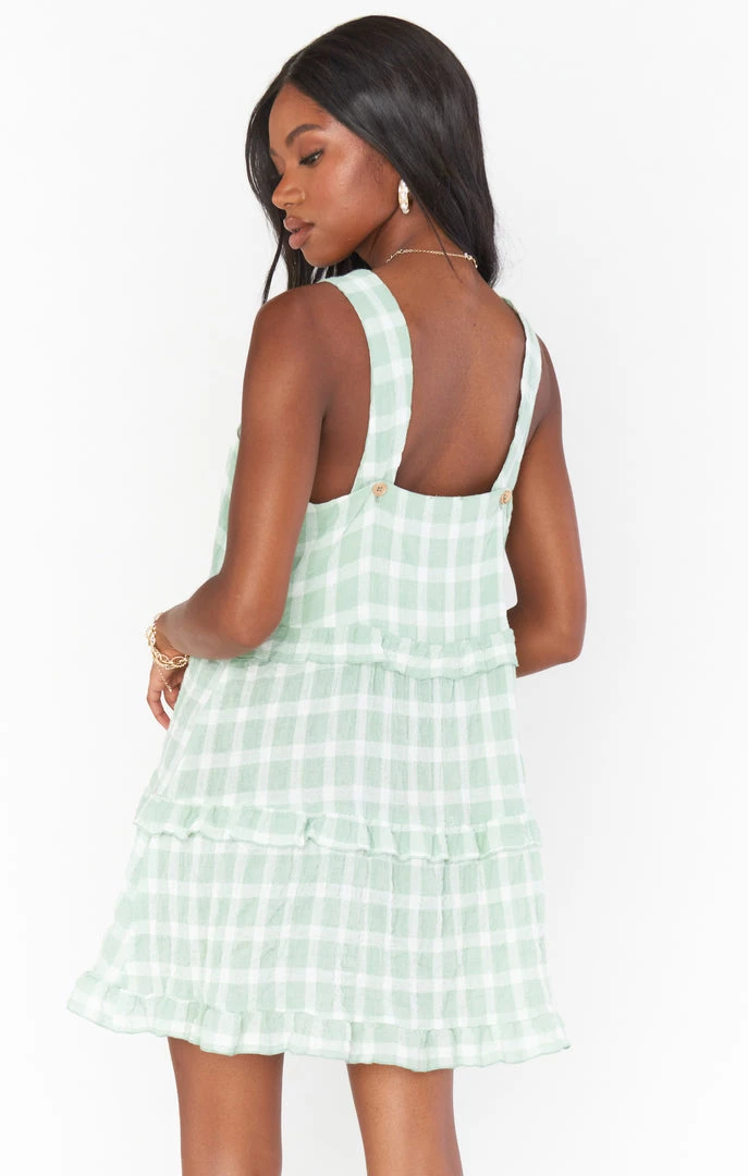 Show Me Your Mumu Napa Mini Dress ~ Green Plaid 7 Show Me Your Mumu Napa Mini Dress ~ Green Plaid