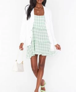 Show Me Your Mumu Napa Mini Dress ~ Green Plaid 13 Show Me Your Mumu Napa Mini Dress ~ Green Plaid