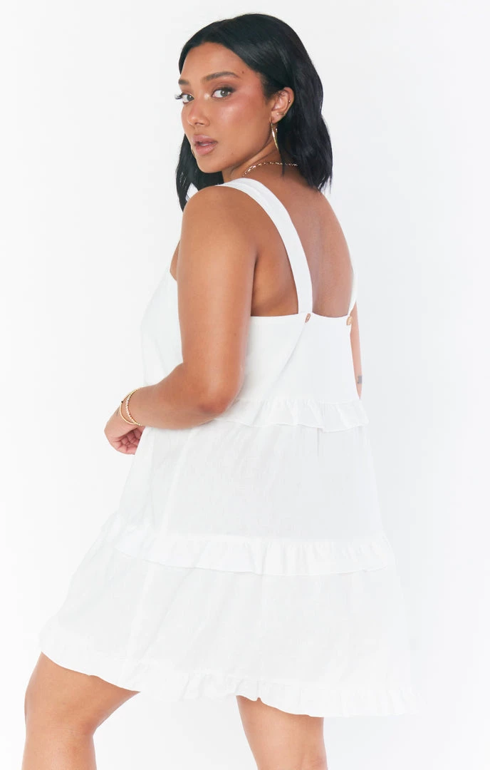 Show Me Your Mumu Napa Mini Dress ~ White Linen New Mu 8 Show Me Your Mumu Napa Mini Dress ~ White Linen New Mu