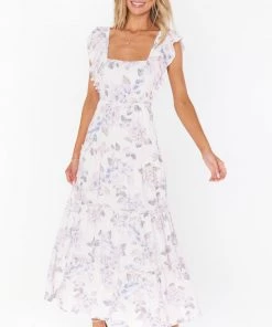 Show Me Your Mumu Lovely Midi Dress ~ Everlasting Rose New Mu