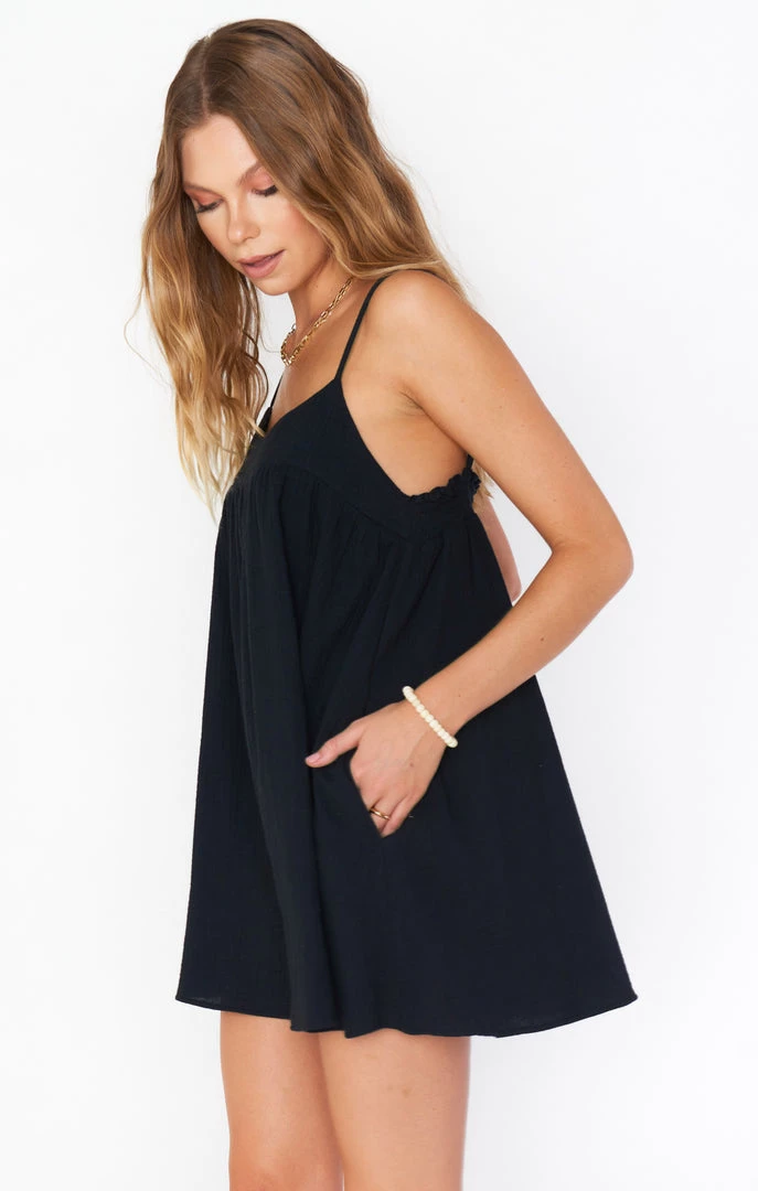 Show Me Your Mumu New Mu Oasis Mini Dress ~ Black 4 Show Me Your Mumu New Mu Oasis Mini Dress ~ Black