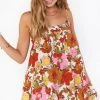 Show Me Your Mumu New Mu Oasis Mini Dress ~ Far Out Floral