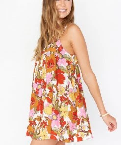 Show Me Your Mumu New Mu Oasis Mini Dress ~ Far Out Floral