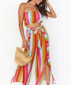 Show Me Your Mumu Journey Pants ~ Getaway Stripe New Mu