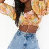 Show Me Your Mumu Jenna Top ~ Groovy Blooms