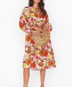 Show Me Your Mumu Kenya Dress ~ Far Out Floral New Mu