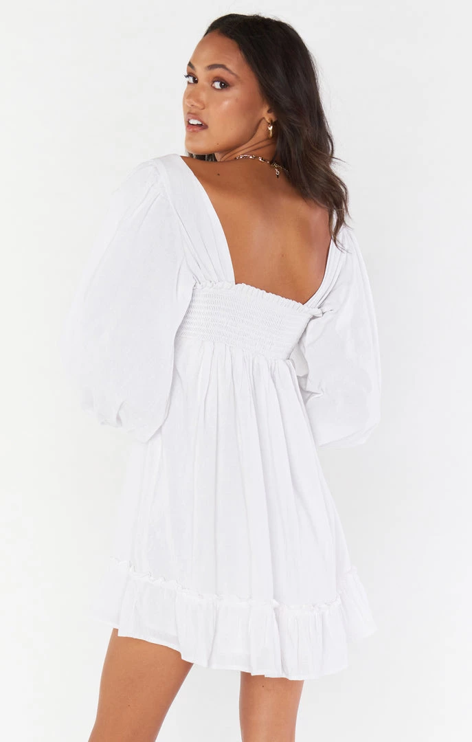 Show Me Your Mumu Mandi Mini Dress ~ White 7 Show Me Your Mumu Mandi Mini Dress ~ White