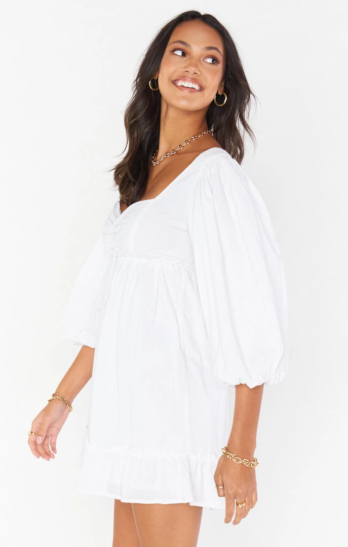Show Me Your Mumu Mandi Mini Dress ~ White 6 Show Me Your Mumu Mandi Mini Dress ~ White