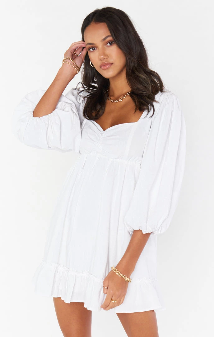Show Me Your Mumu Mandi Mini Dress ~ White 5 Show Me Your Mumu Mandi Mini Dress ~ White