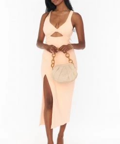 Show Me Your Mumu New Mu Luca Midi Dress ~ Cantaloupe Stretch 13 Show Me Your Mumu New Mu Luca Midi Dress ~ Cantaloupe Stretch