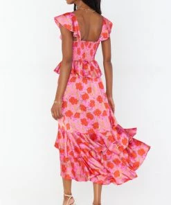 Show Me Your Mumu Reese Ruffle Dress ~ Smooch Floral New Mu