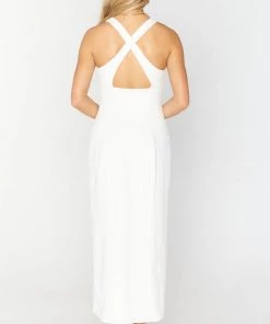 Show Me Your Mumu Luca Midi Dress ~ White Stretch 9 Show Me Your Mumu Luca Midi Dress ~ White Stretch