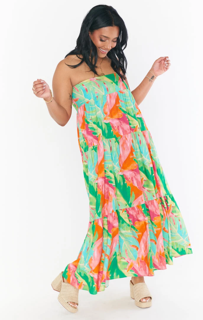 Show Me Your Mumu Melody Maxi Skirt ~ Tropics Palm New Mu 5 Show Me Your Mumu Melody Maxi Skirt ~ Tropics Palm New Mu