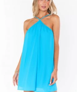 Show Me Your Mumu Lexington Mini Dress ~ Summer Blue New Mu