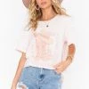 Show Me Your Mumu Travis Tee ~ Long Live Cowgirls Graphic