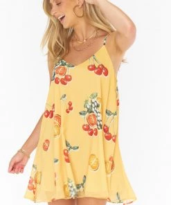 Show Me Your Mumu New Mu Circus Mini Dress ~ Fruit Basket