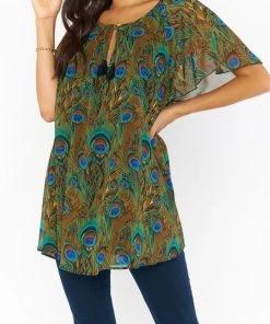 Show Me Your Mumu Juana Tassel Tunic ~ Original Peacock New Mu