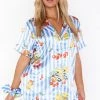 Show Me Your Mumu Slumber PJ Set ~ Fruit Basket Stripe