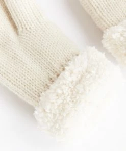 Show Me Your Mumu Snow Day Mittens ~ Cream