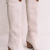 Show Me Your Mumu Billini Novena Western Boots ~ White New Mu 2 Show Me Your Mumu Billini Novena Western Boots ~ White New Mu