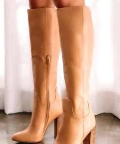 Show Me Your Mumu Billini Pierce High Boot ~ Desert Tan