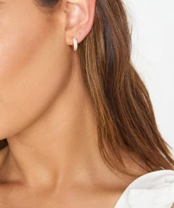 Show Me Your Mumu New Mu Luv AJ Pave Marseille Huggies ~ Gold