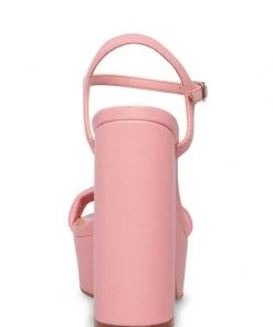 Show Me Your Mumu New Mu Steve Madden Tille Platform Heel ~ Light Pink