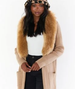 Show Me Your Mumu Teddy Bucket Hat ~ Brown Leopard