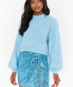 Show Me Your Mumu Gallery Headband ~ Blue Sparkle