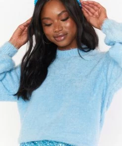 Show Me Your Mumu Gallery Headband ~ Blue Sparkle