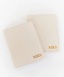 Show Me Your Mumu MRS Passport Holder ~ Beige