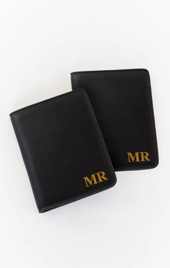 Show Me Your Mumu MR Passport Holder ~ Black 4 Show Me Your Mumu MR Passport Holder ~ Black