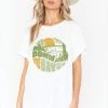 Show Me Your Mumu New Mu Airport Tee ~ Down The Bayou Graphic
