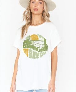 Show Me Your Mumu New Mu Airport Tee ~ Down The Bayou Graphic