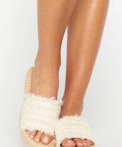 Show Me Your Mumu New Mu Matisse Seashell Platform Slides ~ Natural 10 Show Me Your Mumu New Mu Matisse Seashell Platform Slides ~ Natural