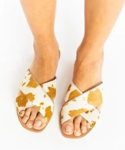 Show Me Your Mumu Seychelles Total Relaxation Sandals ~ Tan Cow