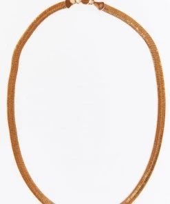 Show Me Your Mumu Snake Chain Necklace ~ Gold