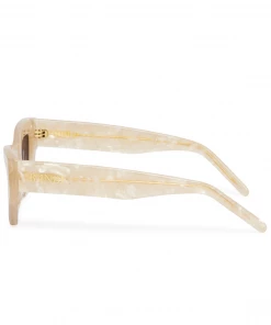Show Me Your Mumu Banbè Eyewear The Kerr Sunglasses ~ Pearl