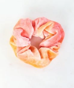 Show Me Your Mumu Clio Tie Dye Scrunchie ~ Pink/Orange Accessories