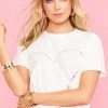Show Me Your Mumu Tiffany Tee ~ Heart Graphic New Mu