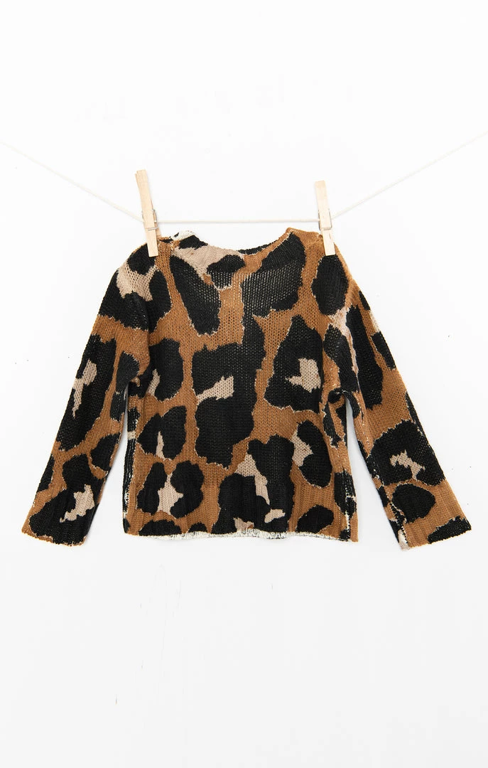 Show Me Your Mumu Mini Arroyo Sweater ~ Cognac Wildcat Knit 14 Show Me Your Mumu Mini Arroyo Sweater ~ Cognac Wildcat Knit