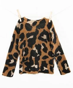 Show Me Your Mumu Mini Arroyo Sweater ~ Cognac Wildcat Knit 30 Show Me Your Mumu Mini Arroyo Sweater ~ Cognac Wildcat Knit