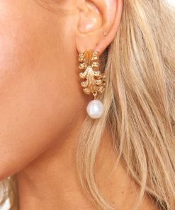Show Me Your Mumu Zana Hoop Earrings ~ Gold Accessories