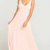 Show Me Your Mumu Jenn Maxi Dress ~ Frosty Pink Crisp Bridesmaids Dresses