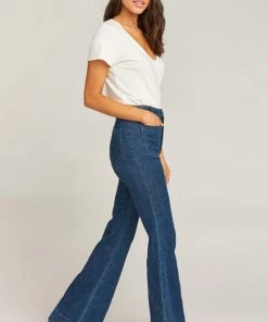 Show Me Your Mumu Farrah Trouser Flare Long ~ Downpour